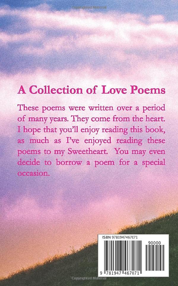 You'll Never Walk Alone, Love Poems for My Sweetheart: Paperback: Back Cover